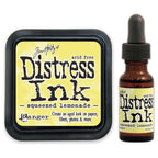 Tim Holtz Distress Squeezed Lemonade Ink Pad And Reinker Bundle Ranger