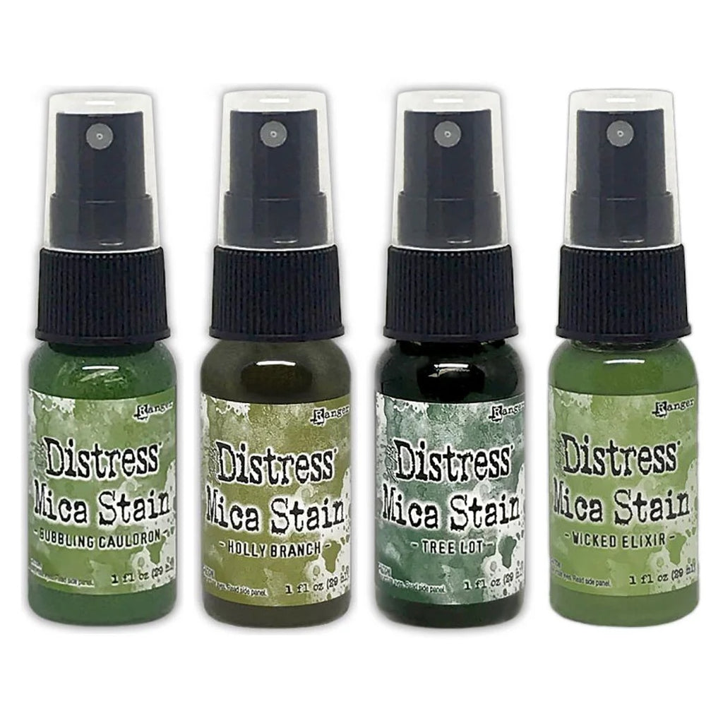 Tim Holtz Distress St. Patrick's Day Mica Stain Bundle