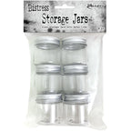 Tim Holtz Distress Storage Tin And 12 Empty Jars Bundle TDA58083