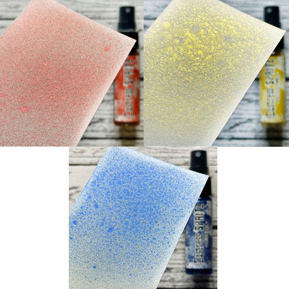 Tim Holtz Distress Summer Spritz Bundle Swatches