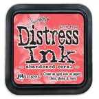 Tim Holtz Distress Summertime Ink Pad Bundle Of 6 TIM43188 Abandoned Coral