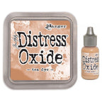 Tim Holtz Distress Tea Dye Oxide Ink Pad And Reinker Bundle Ranger