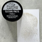 Tim Holtz Distress Texture Paste Sparkle Ranger tsck84495 Texture Swatch | color-code:ALT18