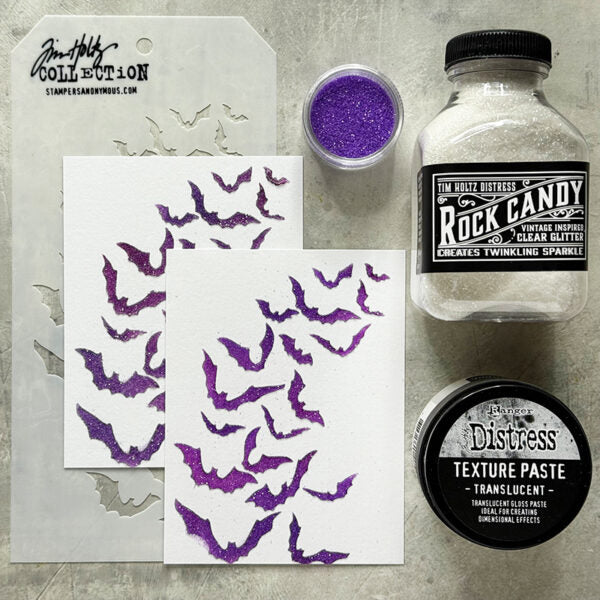 Tim Holtz Distress Texture Paste Translucent Ranger tda79668 Halloween Backgrounds | color-code:ALT21