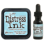 Tim Holtz Distress Tumbled Glass Ink Pad And Reinker Bundle Ranger