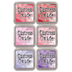 Tim Holtz Distress Valentine's Day Oxide Ink Pads 6 Pack Bundle