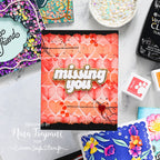 Tim Holtz Distress Vintage Photo Ink Pad And Reinker Bundle Ranger Missing You Card | color-code:ALT02