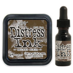 Tim Holtz Distress Walnut Stain Ink Pad And Reinker Bundle Ranger