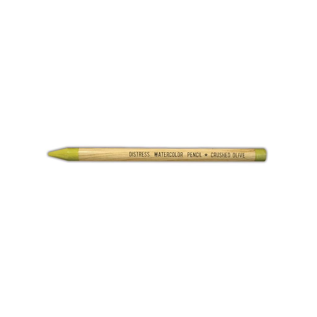 Tim Holtz Distress Watercolor Pencil Crushed Olive Ranger