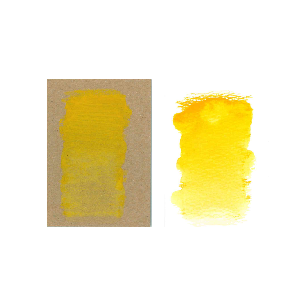 Tim Holtz Distress Watercolor Pencil Fossilized Amber Ranger Swatch