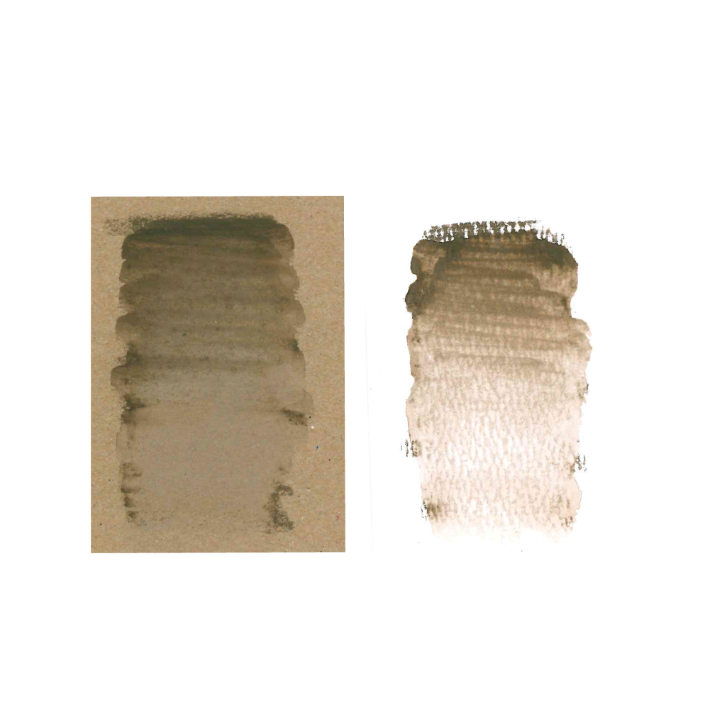 Tim Holtz Distress Watercolor Pencil Walnut Stain Ranger Swatch