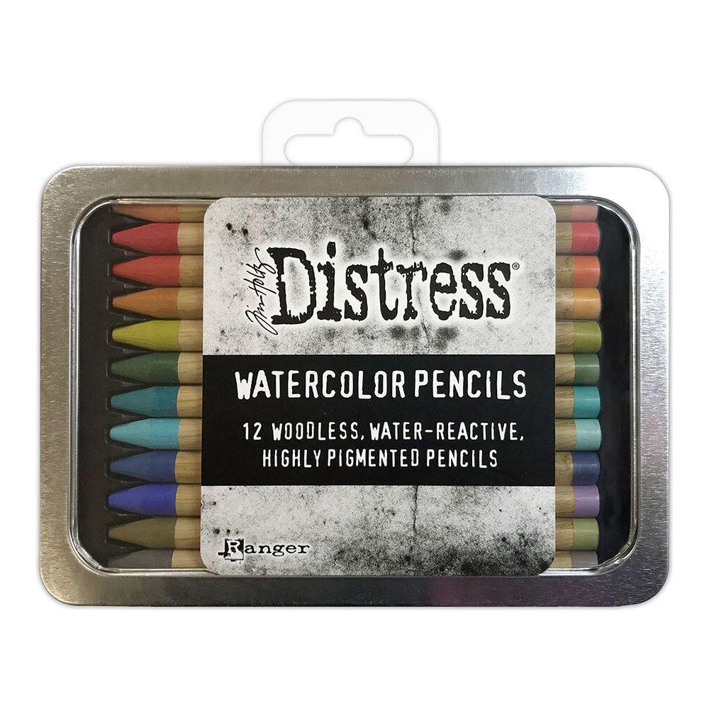 Tim Holtz Distress Watercolor Pencils Set 3 Ranger tdh76643