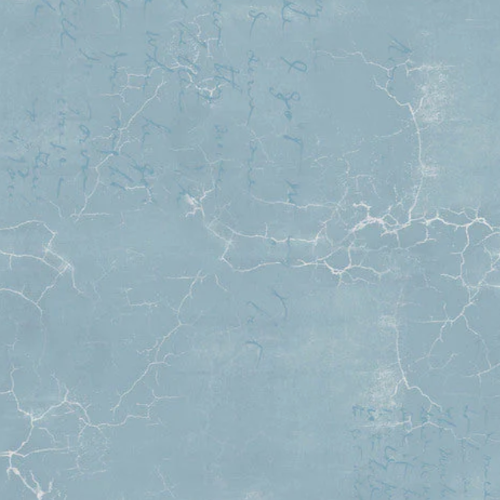 Tim Holtz Eclectic Elements Fabric By The Yard Cracked Shadow Celestine light blue cracks lightning 