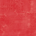 Tim Holtz Eclectic Elements Fabric By The Yard Cracked Shadow Jasper bright red lightning cracks script