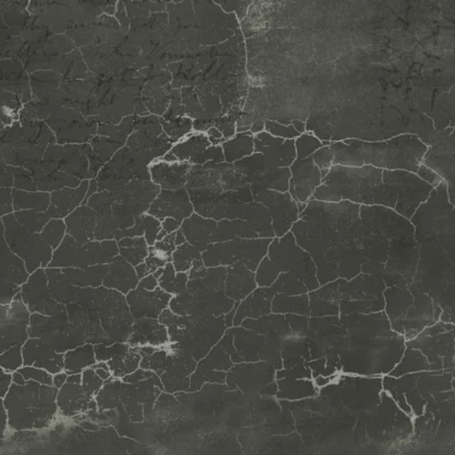 Tim Holtz Eclectic Elements Fabric By The Yard Cracked Shadow Obsidian black cracks grey gray