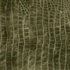 Tim Holtz Eclectic Elements Fabric By The Yard Worn Crock Bayou light green fake skin alligator