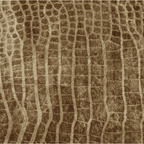 Tim Holtz Eclectic Elements Fabric By The Yard Worn Crock Murky brown alligator fake skin