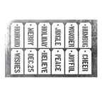 Tim Holtz Element Stencils Christmas thest003 image 1