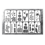 Tim Holtz Element Stencils Everyday Art thest004 image 1