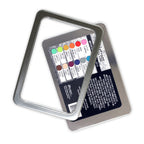 Tim Holtz Empty Distress Watercolor Pencil Tin Back of tin