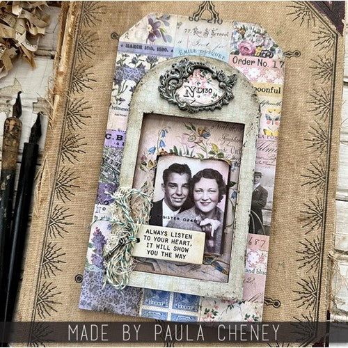 Tim Holtz Etcetera LARGE TAG Thickboards THETC-001 tag