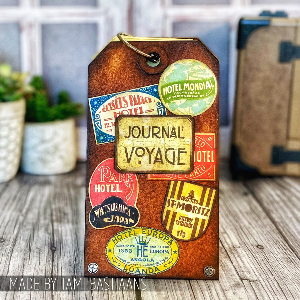 Tim Holtz Etcetera Large Tag Thickboards thetc-001 travel