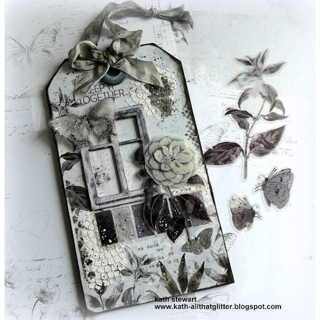 Tim Holtz Etcetera MINI TAG CHIPBOARD ETC004 gray | color-code:ALT04
