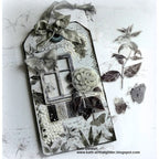 Tim Holtz Etcetera MINI TAG CHIPBOARD ETC004 gray | color-code:ALT04