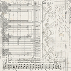 Tim Holtz Fabric By The Yard Christmas Remnants pwth336 Eclectic Elements Palette close