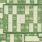  Tim Holtz Fabric By The Yard Green Numbers pwth266 Eclectic Elements Palette 