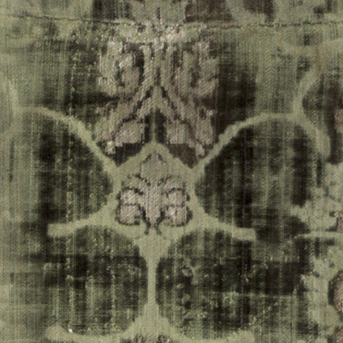 Tim Holtz Fabric By The Yard Green Tapestry pwth267 Eclectic Elements Palette
 close