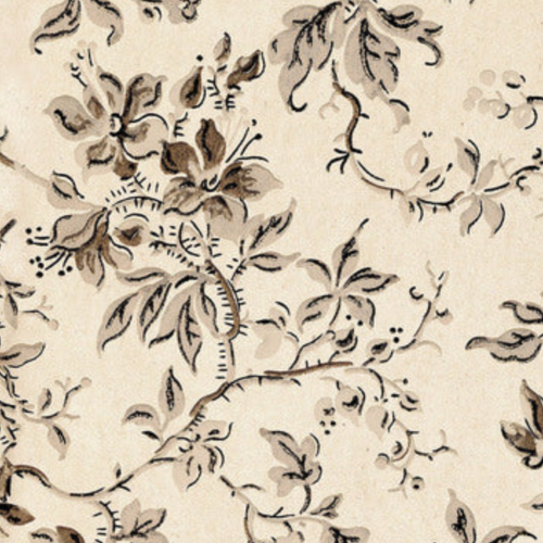 Tim Holtz Fabric By The Yard Neutral Wallpaper pwth257 Eclectic Elements Palette close