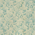 Tim Holtz Fabric By The Yard Teal Tiny Print pwth278 Eclectic Elements Palette close
