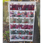 Tim Holtz Fabric Palette Canvas Cloth Christmas Bundle of 3 Fat Quarters Kulbir Kirkland Christmas Countdown