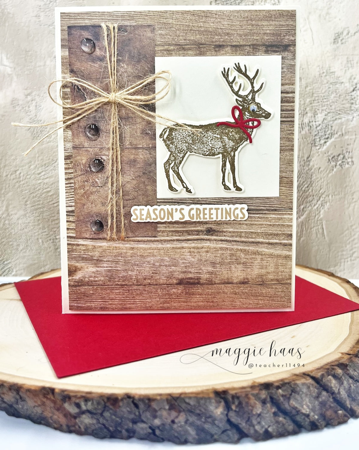 Tim Holtz Festive Overlay Stamps with Simon Says Stamp Dies Bundle setfo26 Mary Reiner Masculine Christmas Card