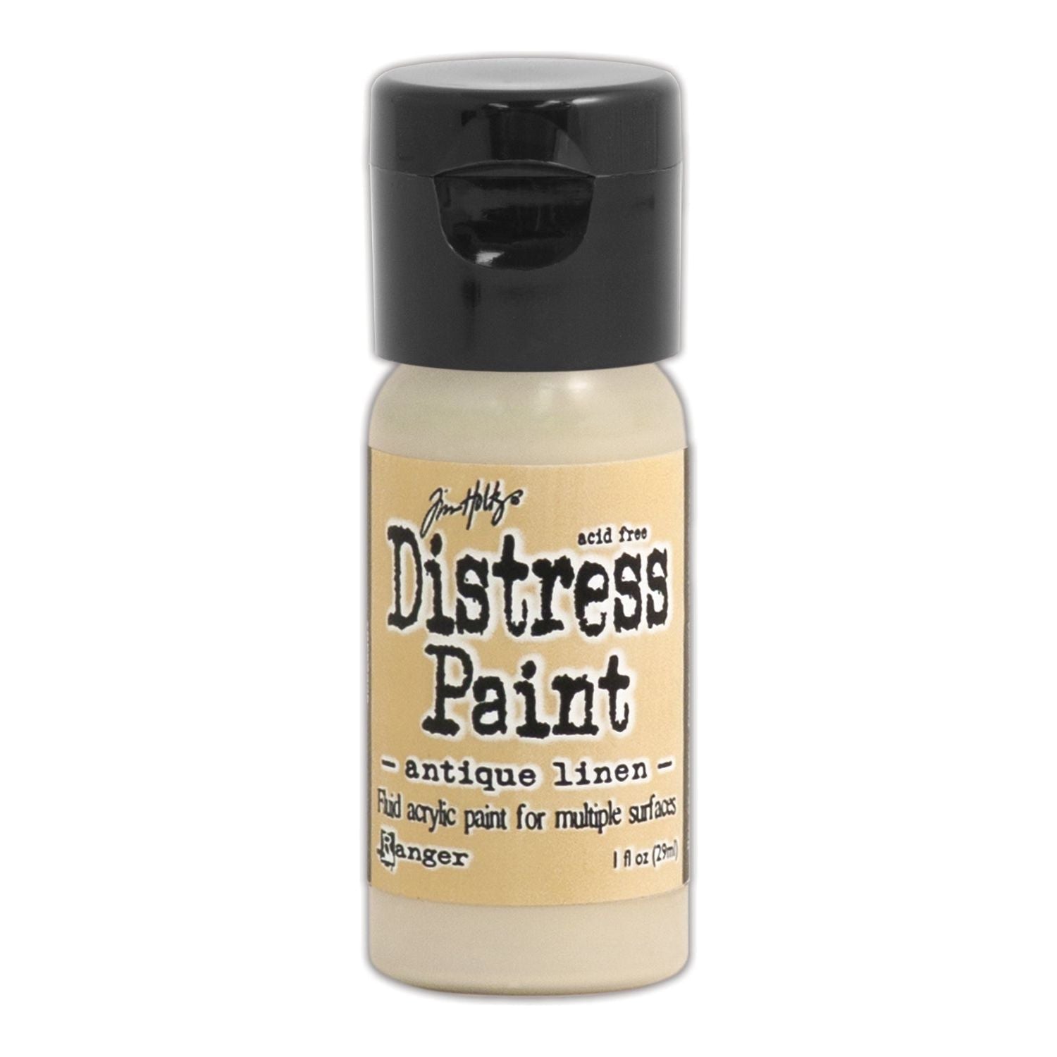Tim Holtz Flip Top Distress Paint Antique Linen Ranger TDF52906