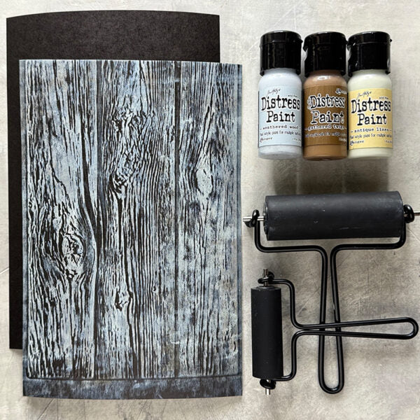 Tim Holtz Flip Top Distress Paint Antique Linen Ranger TDF52906 Lumber Design | color-code:ALT03