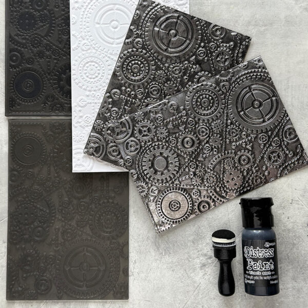 Tim Holtz Flip Top Distress Paint Black Soot Ranger TDF52937 Easter and Spring Ideas | color-code:ALT09