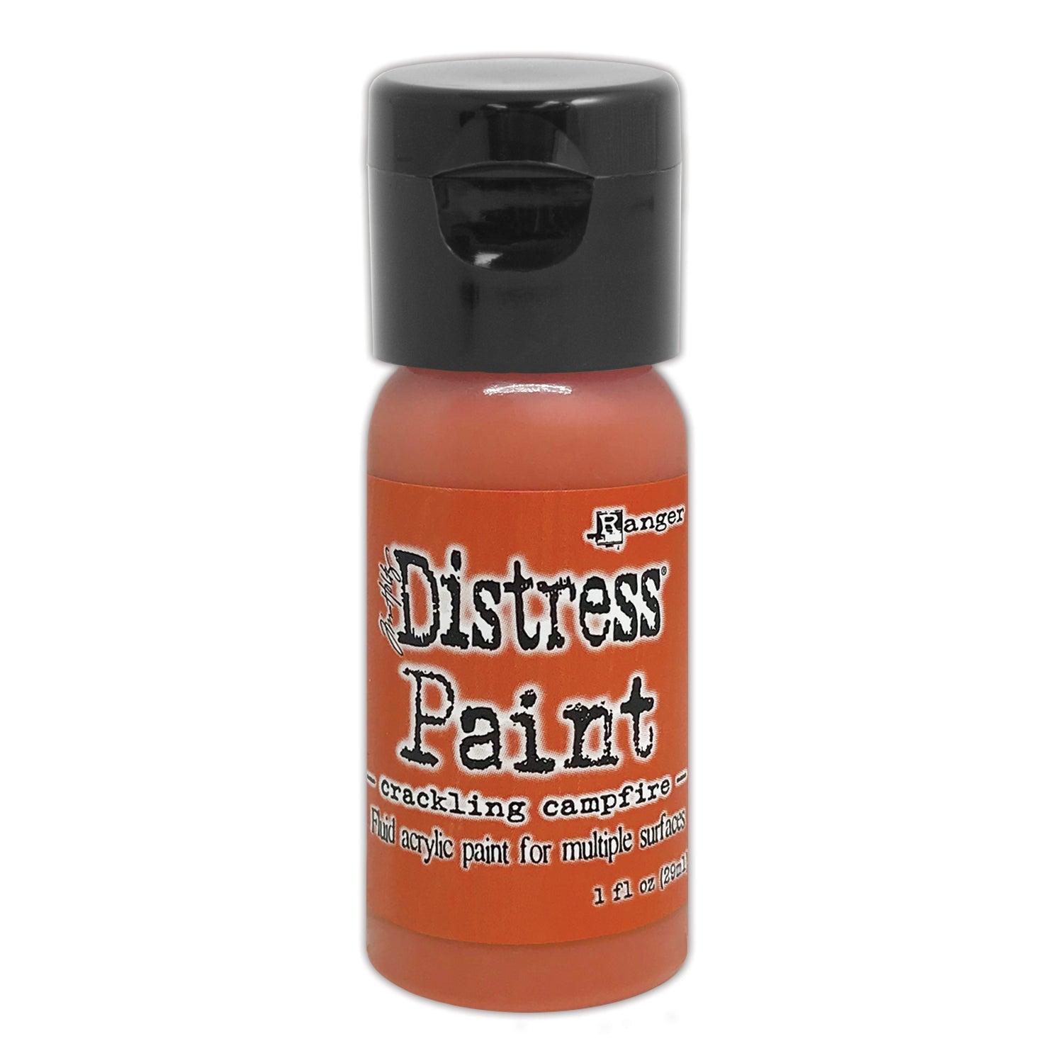 Tim Holtz Flip Top Distress Paint Crackling Campfire Ranger tdf72331
