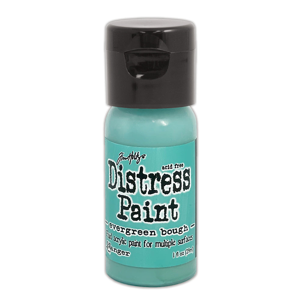 Tim Holtz Flip Top Distress Paint Evergreen Bough Ranger TDF53026