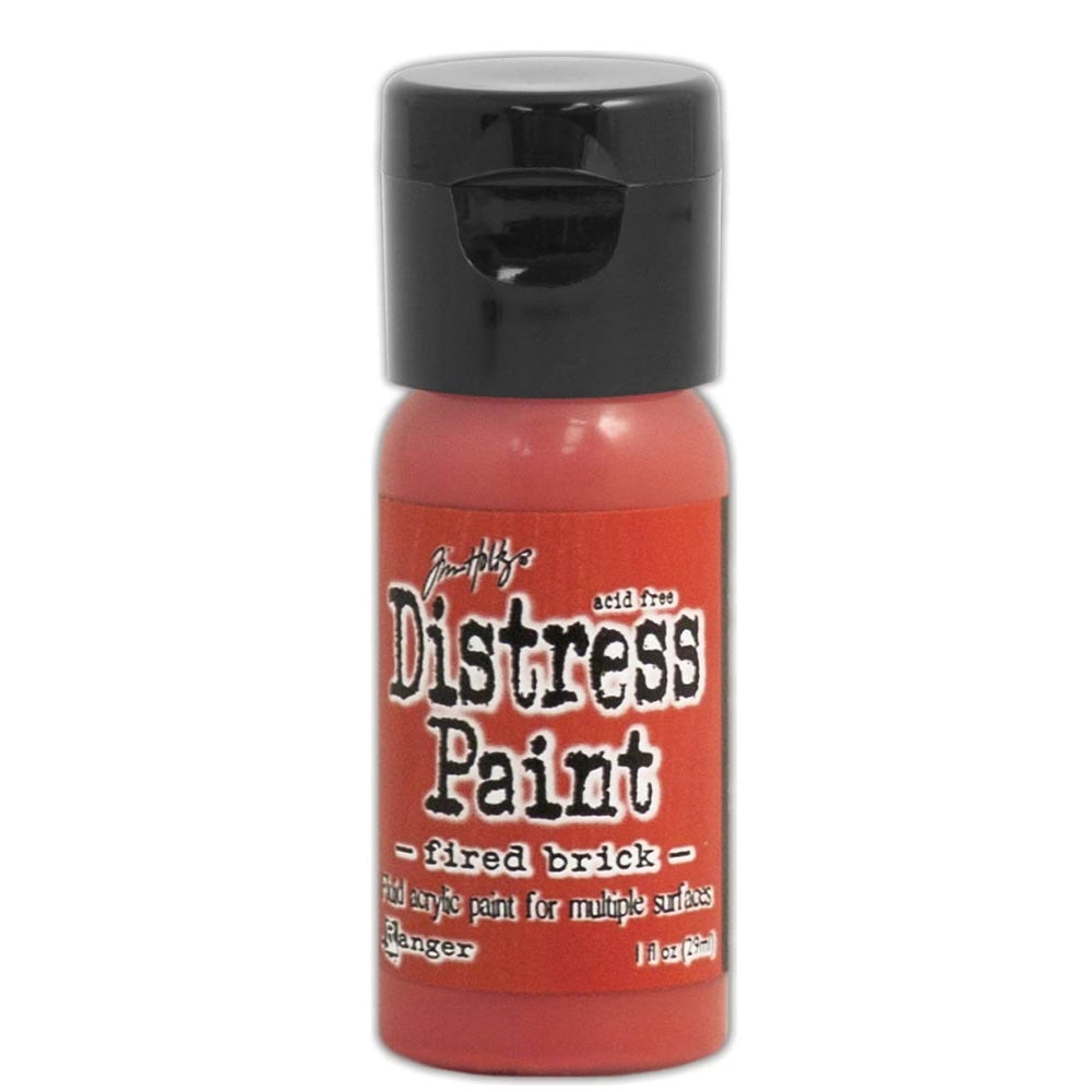 Tim Holtz Flip Top Distress Paint FIRED BRICK Ranger TDF53057