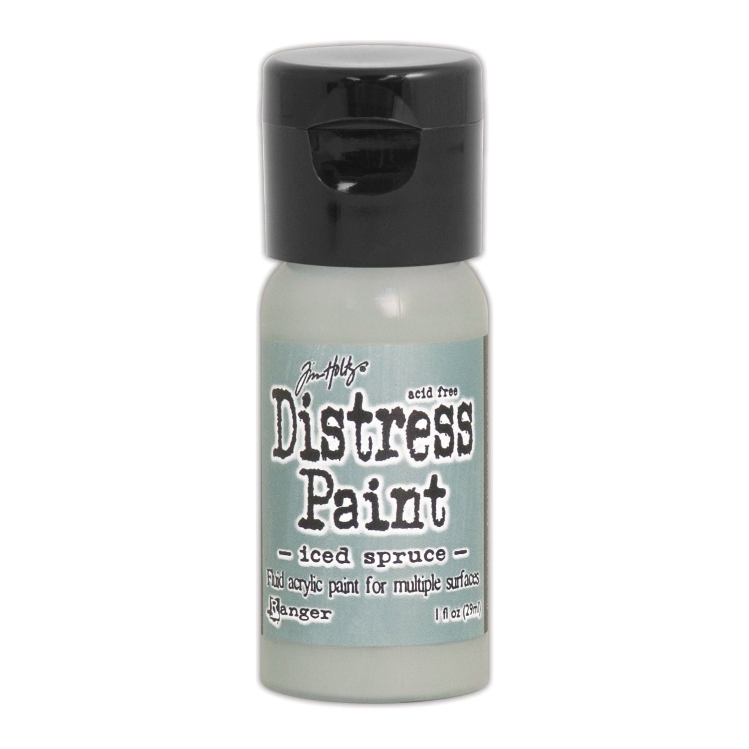 Tim Holtz Flip Top Distress Paint Iced Spruce Ranger TDF53095