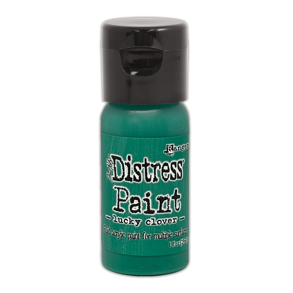 Tim Holtz Flip Top Distress Paint Lucky Clover Ranger TDF50636