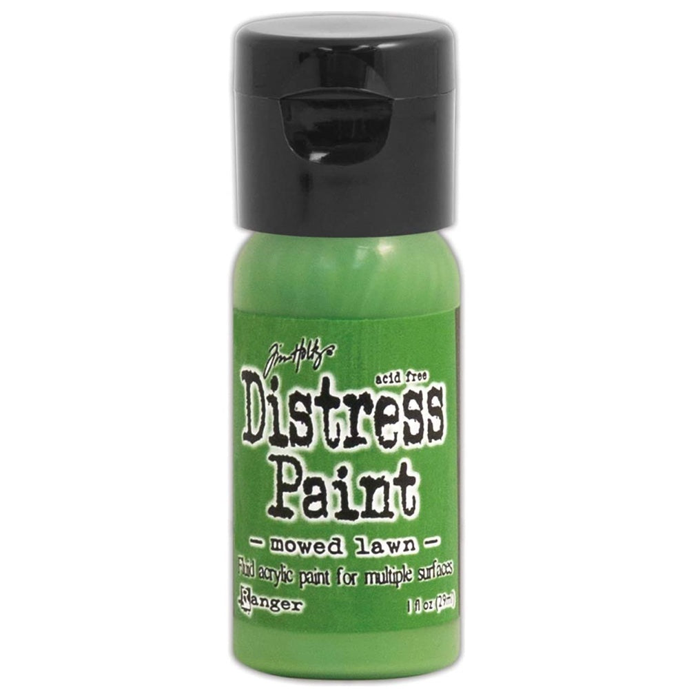Tim Holtz Flip Top Distress Paint MOWED LAWN Ranger TDF53118