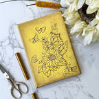 Tim Holtz Flip Top Distress Paint Metallics Bundle Sunflower Project | color-code:ALT01