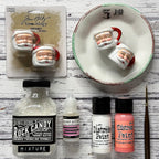 Tim Holtz Flip Top Distress Paint Picket Fence Ranger TDF53170 Santa Mugs | color-code:ALT07
