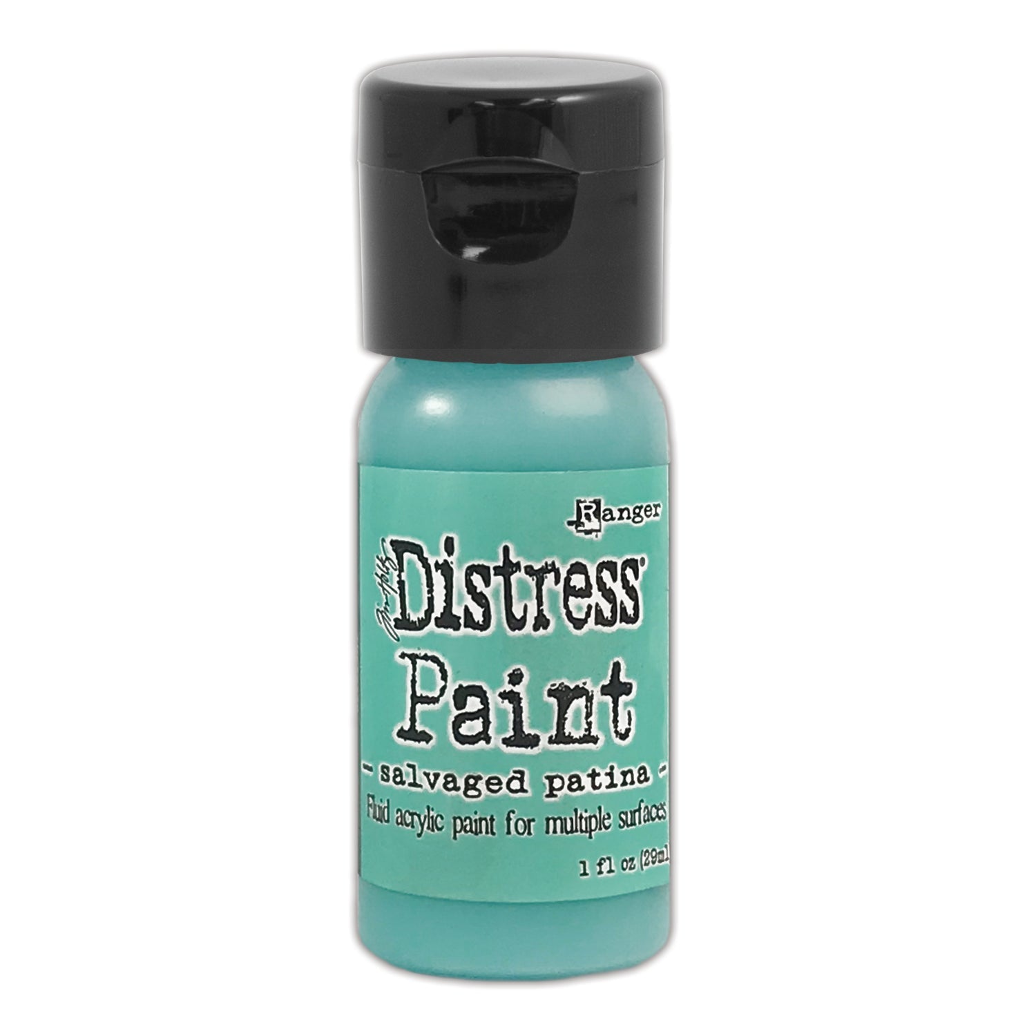 Tim Holtz Flip Top Distress Paint Salvaged Patina Ranger tdf72775
