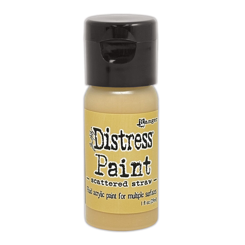 Tim Holtz Flip Top Distress Paint Scattered Straw Ranger TDF53231 Main Image
