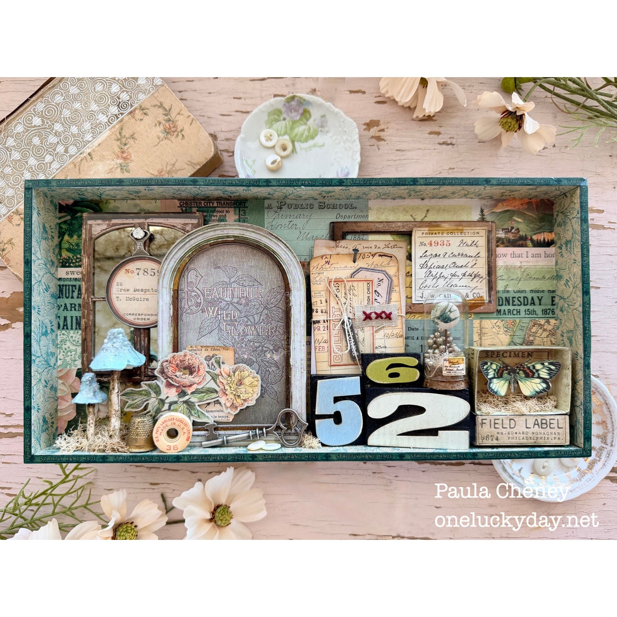 Tim Holtz Flip Top Distress Paint Speckled Egg Ranger tdf72560 Cabinet of Curiosities | color-code:ALT10