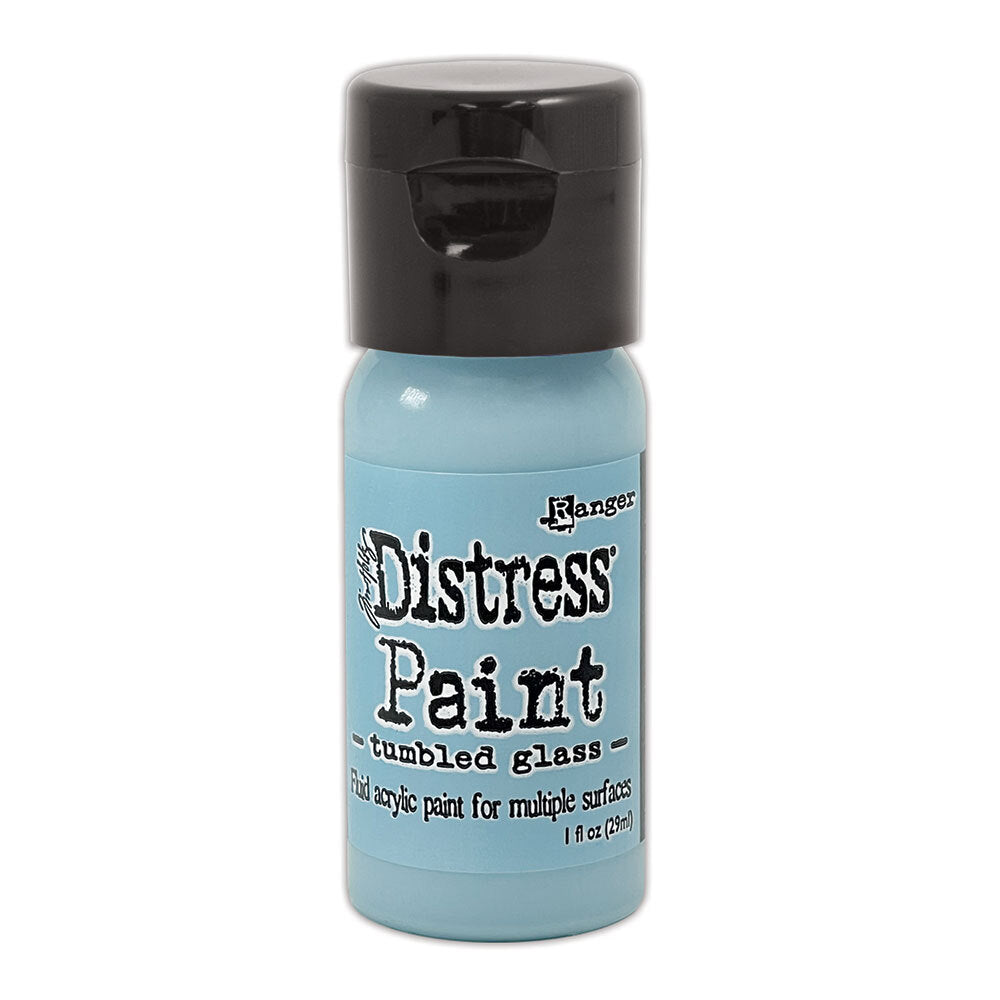 Tim Holtz Flip Top Distress Paint Tumbled Glass Ranger TDF53330